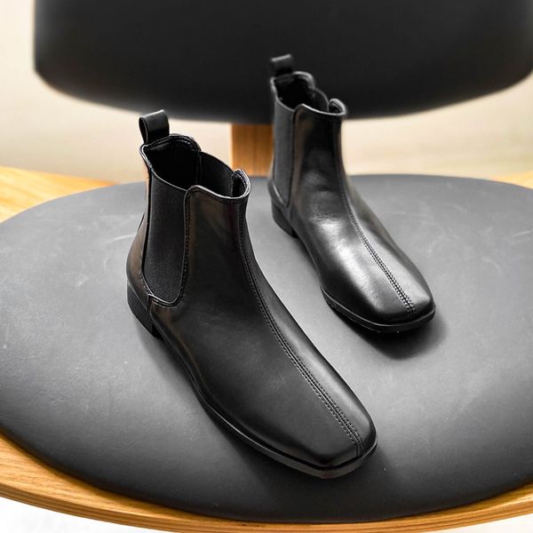 boots deat 2021 spring autumn fashion casual black square head leather single shoes women short cool sf442
boots deat 2021 spring autumn fashion casual black square head leather single shoes women short cool sf442
