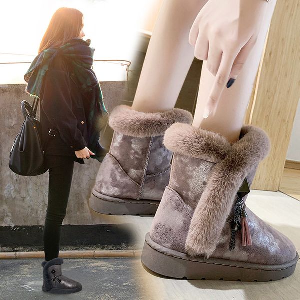 swonco winter snow boots women's shoes new 2020 plus velvet thickening fashion shoes warm fur women winter ankle boots for women, Black
swonco winter snow boots women's shoes new 2020 plus velvet thickening fashion shoes warm fur women winter ankle boots for women, Black