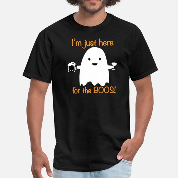 here for the boos halloween ghost t shirt men designing tee shirt o-neck homme cute casual summer style formal shirt
here for the boos halloween ghost t shirt men designing tee shirt o-neck homme cute casual summer style formal shirt