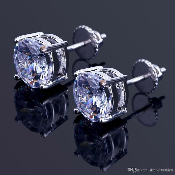 vecalon mens hip hop stud earrings jewelry 2018 new fashion gold silver simulated diamond round earrings for men, Golden;silver
vecalon mens hip hop stud earrings jewelry 2018 new fashion gold silver simulated diamond round earrings for men, Golden;silver