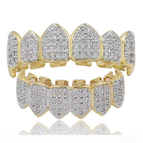 hip hop gold braces canine teeth explosive micro-gold-inlaid teeth to decorate teeth europe and america selling new, Black
hip hop gold braces canine teeth explosive micro-gold-inlaid teeth to decorate teeth europe and america selling new, Black