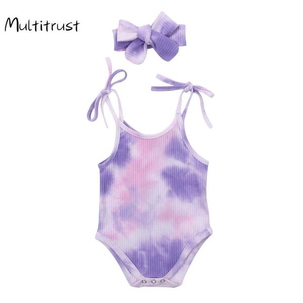 2020 summer tie-dye infant baby girls clothes sling bodysuits+ headband 2pcs jumpsuits 0-24m, Blue
2020 summer tie-dye infant baby girls clothes sling bodysuits+ headband 2pcs jumpsuits 0-24m, Blue