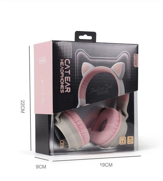 bluetooth 5.0 cosplay cat ear flashing glowing children's headsets gaming headphone led light over on ear earphones for computer and ph
bluetooth 5.0 cosplay cat ear flashing glowing children's headsets gaming headphone led light over on ear earphones for computer and ph