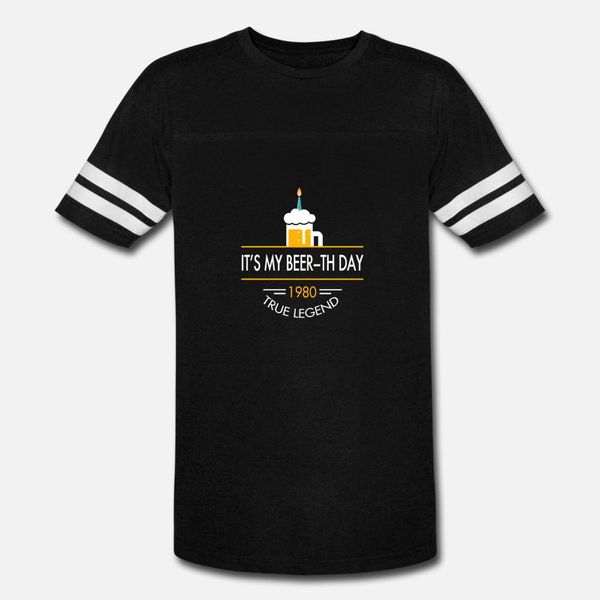 it s my beer th day 1980 true legend t shirt men print tee shirt round collar cool anti-wrinkle authentic summer outfit shirt, White;black
it s my beer th day 1980 true legend t shirt men print tee shirt round collar cool anti-wrinkle authentic summer outfit shirt, White;black
