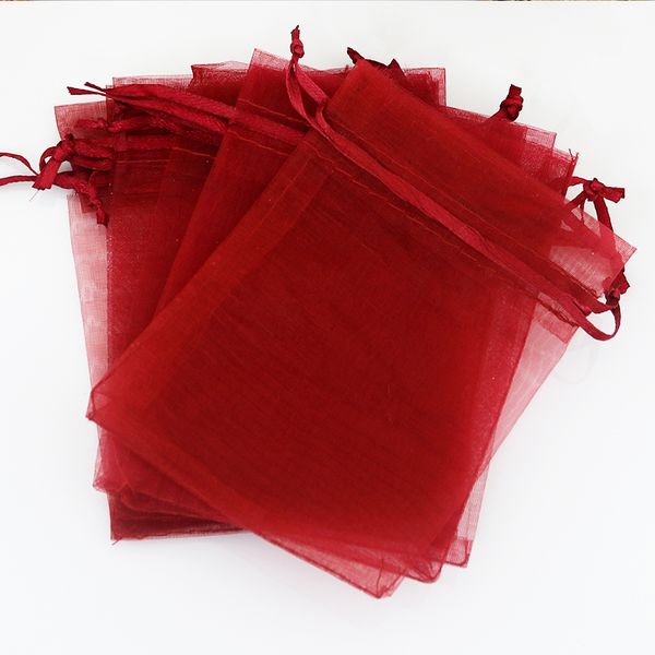 gift wrap 13x18cm (5.1"x7.08") 500pcs/lot dark red organza bag wedding jewelry packaging cute pouches drawstring bags
gift wrap 13x18cm (5.1"x7.08") 500pcs/lot dark red organza bag wedding jewelry packaging cute pouches drawstring bags