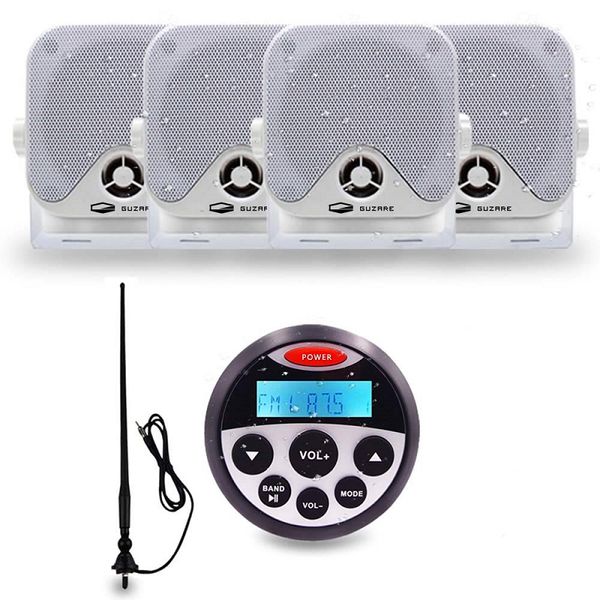 marine stereo radio bluetooth audio receiver car mp3 player+fm antenna+4" waterproof marine speaker for rv boat yacht motorcycle
marine stereo radio bluetooth audio receiver car mp3 player+fm antenna+4" waterproof marine speaker for rv boat yacht motorcycle