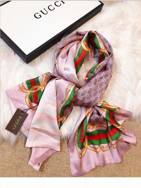 wholesale- 2019 qualtiy size 65*180cm silk scarfs euro brand italy designer floral pattern printed women gift silk scarves ing, Blue;gray
wholesale- 2019 qualtiy size 65*180cm silk scarfs euro brand italy designer floral pattern printed women gift silk scarves ing, Blue;gray