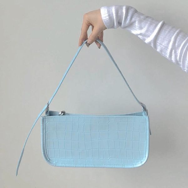 bags women baguette vintage handbags shoulder bag crocodile handle flap female concise new fashion designer 2020
bags women baguette vintage handbags shoulder bag crocodile handle flap female concise new fashion designer 2020