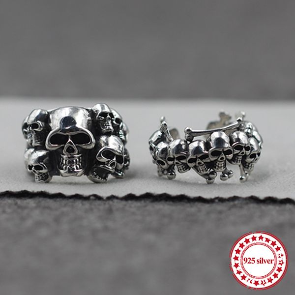 s925 sterling silver men's ring personality retro fashion punk style army flower open couple ring send lover's gift
s925 sterling silver men's ring personality retro fashion punk style army flower open couple ring send lover's gift