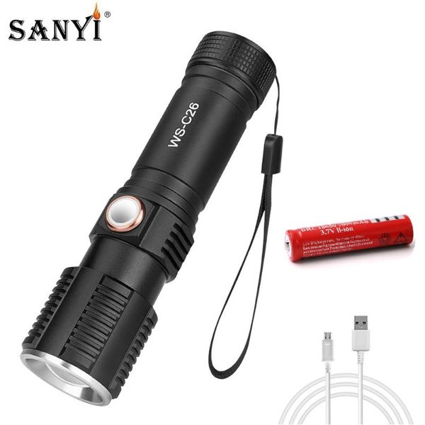 flashlights torches usb rechargeable 18650 xml-t6 led zoomable focus torch waterproof bicycle lamp fishing light portable camping lantern
flashlights torches usb rechargeable 18650 xml-t6 led zoomable focus torch waterproof bicycle lamp fishing light portable camping lantern