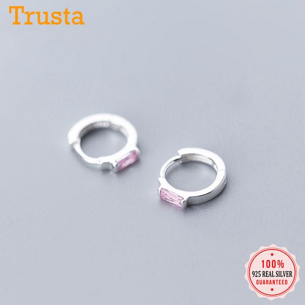 trusta real 100% 925 sterling silver sweet pink cz hoop earring for women wedding silver 925 jewelry gift ds1884, Golden;silver
trusta real 100% 925 sterling silver sweet pink cz hoop earring for women wedding silver 925 jewelry gift ds1884, Golden;silver