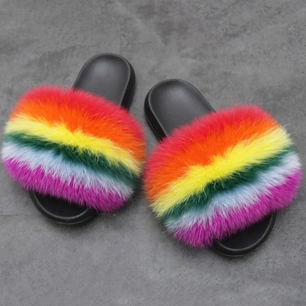 women luxury fur slides new brand ladies fur slippers women summer home indoor big slippers flip flops drop shipping, Black
women luxury fur slides new brand ladies fur slippers women summer home indoor big slippers flip flops drop shipping, Black