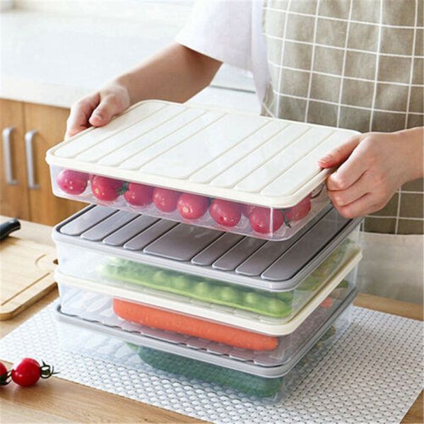 refrigerator fruit storage box container lid sealed fresh organiser
refrigerator fruit storage box container lid sealed fresh organiser