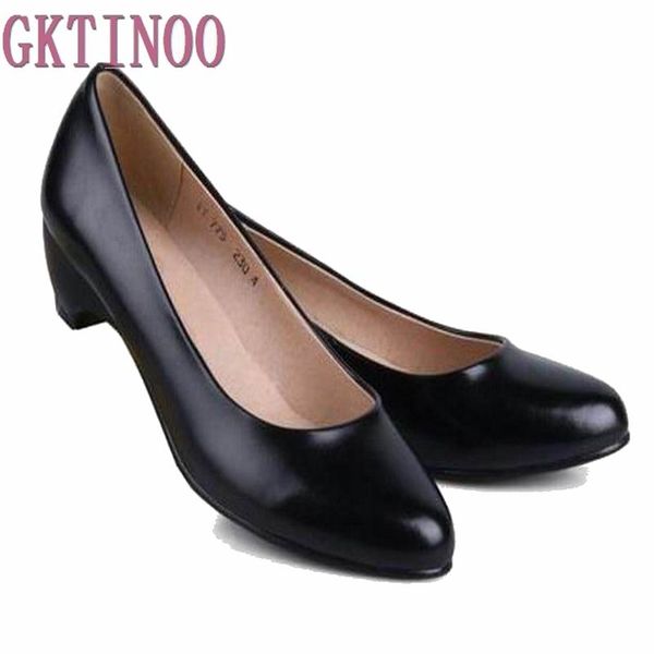 gktinoo women's leather med heels new shoes classic black pumps shoes for office ladies
gktinoo women's leather med heels new shoes classic black pumps shoes for office ladies