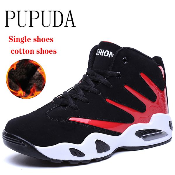 pupuda men sneakers winter high basketball shoes male comfy trend snow boots men autumn classic outdoor sport cotton shoes, Black
pupuda men sneakers winter high basketball shoes male comfy trend snow boots men autumn classic outdoor sport cotton shoes, Black