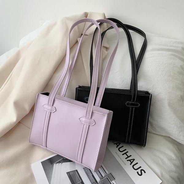 simple pu leather women handbag tote female streetwear underarm shoulder bag fashion exquisite shopping bags
simple pu leather women handbag tote female streetwear underarm shoulder bag fashion exquisite shopping bags