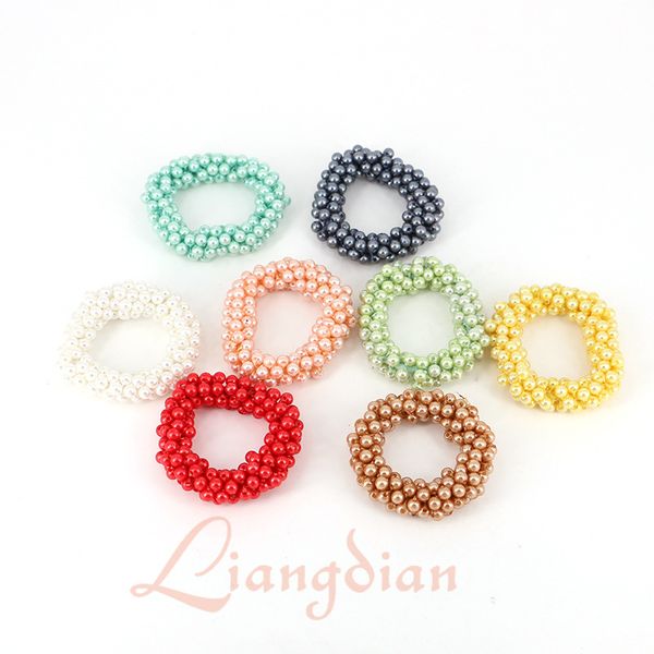 fashion women lovely small bead hair bands cute hair scrunchies girl's hairtie elastic rubber ponytail holder
fashion women lovely small bead hair bands cute hair scrunchies girl's hairtie elastic rubber ponytail holder