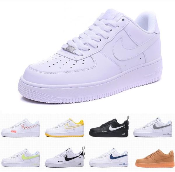 new arrival forces mens womens 1 skateboarding shoes one white black fashion casual running sports sneakers, White;red
new arrival forces mens womens 1 skateboarding shoes one white black fashion casual running sports sneakers, White;red