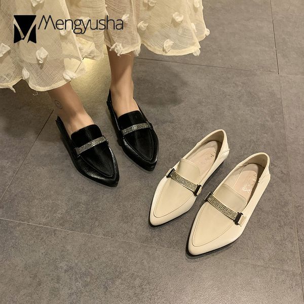 crystal chains pointed toe flats women shoes slip on microfiber soft leather loafers sewing offices ladies brand work shoes 2020, Black
crystal chains pointed toe flats women shoes slip on microfiber soft leather loafers sewing offices ladies brand work shoes 2020, Black