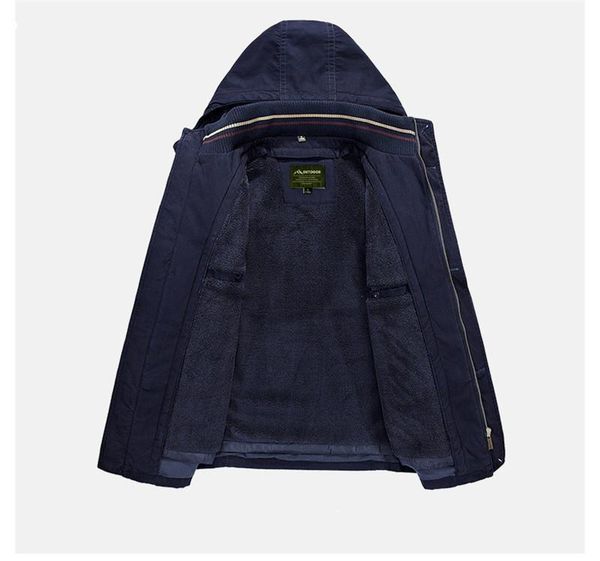 fleece hooded winter mens jackets papas stand collar pure color cargo coats long sleeve hat detachable mens designer jackets, Black;brown
fleece hooded winter mens jackets papas stand collar pure color cargo coats long sleeve hat detachable mens designer jackets, Black;brown
