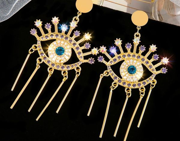 european and american glitter eyes exaggerated personality earrings female temperament earrings 2019 new trendy high-end earrings, Silver
european and american glitter eyes exaggerated personality earrings female temperament earrings 2019 new trendy high-end earrings, Silver