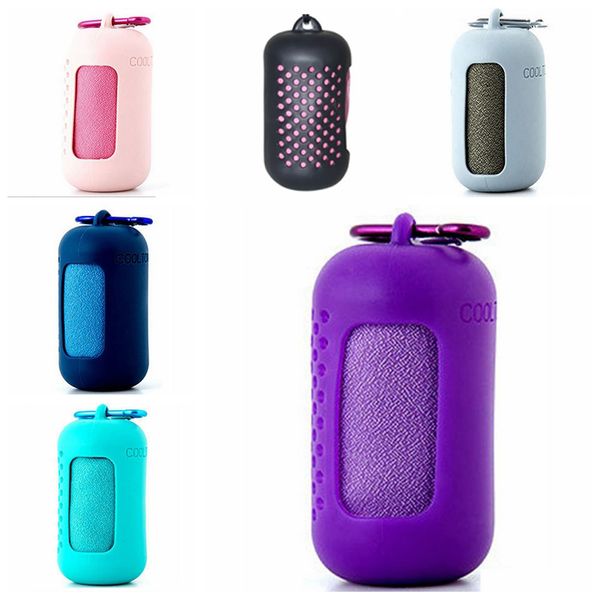 quick drying cooling microfiber towel instant cooling relief sports portable gym yoga pilates running silicone bag travel towel vt1486
quick drying cooling microfiber towel instant cooling relief sports portable gym yoga pilates running silicone bag travel towel vt1486