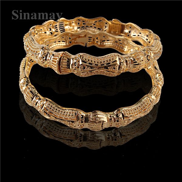 Gold-Plated Jewelry Ladies Bangles For Bracelets Vintage women bracelets and bangles open Copper Wedding Accessories
Gold-Plated Jewelry Ladies Bangles For Bracelets Vintage women bracelets and bangles open Copper Wedding Accessories