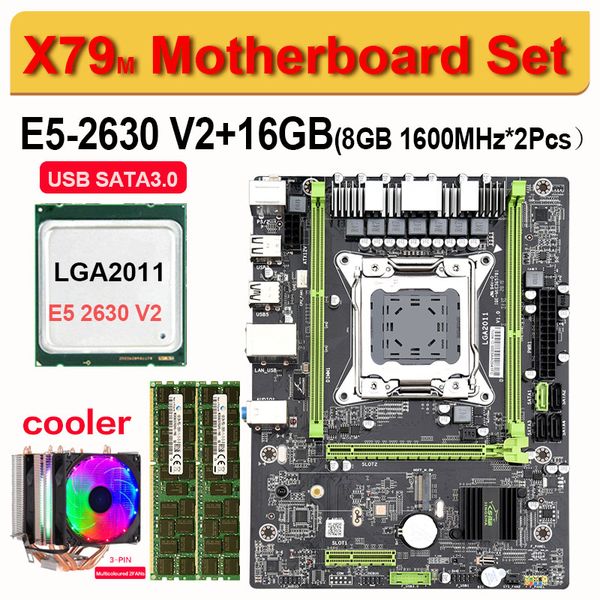 jingsha x79 m 3.0 motherboard set with xeon e5 2630 v2 2x8gb=16gb 1600mhz ddr3 ecc reg memory and cpu cooler m.2 ssd nvme m.2
jingsha x79 m 3.0 motherboard set with xeon e5 2630 v2 2x8gb=16gb 1600mhz ddr3 ecc reg memory and cpu cooler m.2 ssd nvme m.2