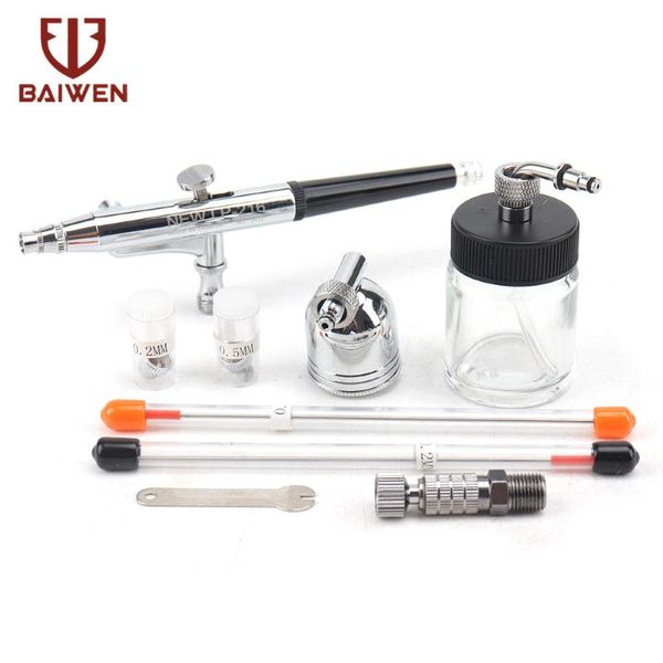 dual action airbrush compressor kit air-brush paint spray gun 0.2mm 0.3mm 0.5mm for art car model tattoo nail tools set diy tool
dual action airbrush compressor kit air-brush paint spray gun 0.2mm 0.3mm 0.5mm for art car model tattoo nail tools set diy tool