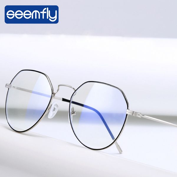 seemfly blue blocking prescription glasses women men anti radiation glasses frame ultra light computer protection reader goggle, White;black
seemfly blue blocking prescription glasses women men anti radiation glasses frame ultra light computer protection reader goggle, White;black