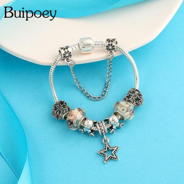 buipoey star heart-shaped beaded shiny starry charm bracelets for women girl fashion original silver color bracelet gift, Golden;silver
buipoey star heart-shaped beaded shiny starry charm bracelets for women girl fashion original silver color bracelet gift, Golden;silver