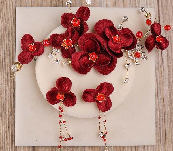 red rose pearl handmade tiara hairpiece earring set crystal flower bridal prom headpiece wedding hair accessories jewelry set11, Slivery;golden
red rose pearl handmade tiara hairpiece earring set crystal flower bridal prom headpiece wedding hair accessories jewelry set11, Slivery;golden