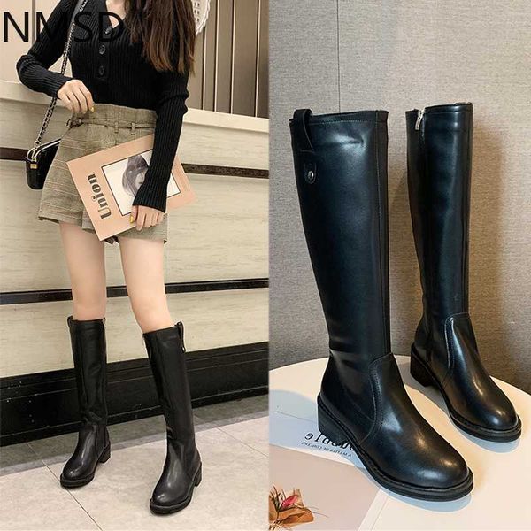 pu autumn and winter women's boots motorcycle boots side zipper warm snow fashion shoes new model long legs, Black
pu autumn and winter women's boots motorcycle boots side zipper warm snow fashion shoes new model long legs, Black