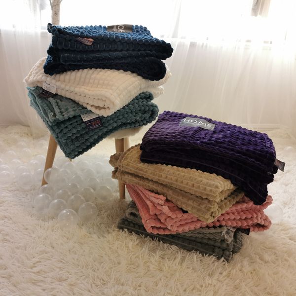 portable super soft solid color plaid blanket diamond magic fleece blanket sofa bed throw for children all season
portable super soft solid color plaid blanket diamond magic fleece blanket sofa bed throw for children all season