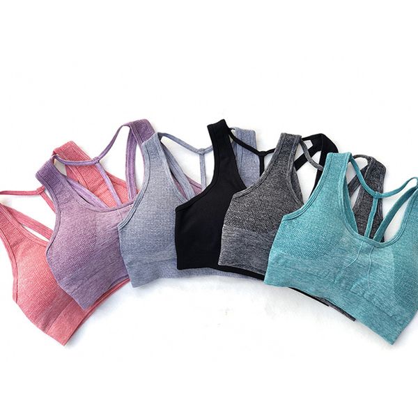 women backless seamless yoga bra fitness crop gym padded gather push up active wear breathable sport bra top, White;black
women backless seamless yoga bra fitness crop gym padded gather push up active wear breathable sport bra top, White;black