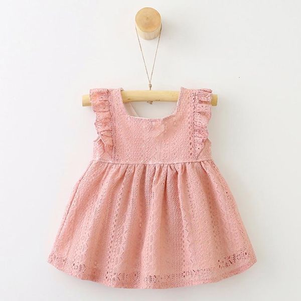 new children infant kid girls lace ruffles princess button hollow dress clothes graceful sweet girl dress august 15, White
new children infant kid girls lace ruffles princess button hollow dress clothes graceful sweet girl dress august 15, White