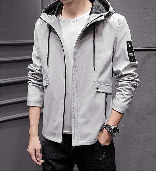the new 2020 autumn jacket male korean version trend all-match men's jacket elastic casual solid color youth jacket male, Black;brown
the new 2020 autumn jacket male korean version trend all-match men's jacket elastic casual solid color youth jacket male, Black;brown