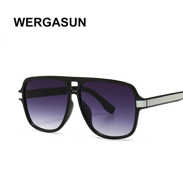 wergasun classic oversized men sunglasses women sunglasses square retro male uv400, White;black
wergasun classic oversized men sunglasses women sunglasses square retro male uv400, White;black