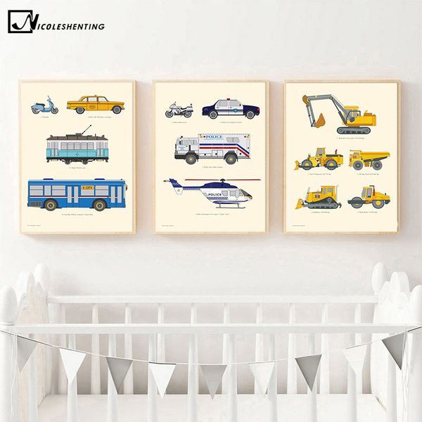 vehicle car nursery canvas painting education wall art child poster print transportation picture nordic kid boy bedroom decor
vehicle car nursery canvas painting education wall art child poster print transportation picture nordic kid boy bedroom decor