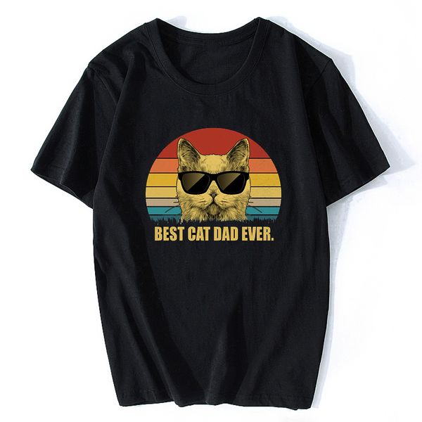 vintage retro cat dad ever father's day idea funny rock t shirt harajuku streetwear men t shirt summer for men
vintage retro cat dad ever father's day idea funny rock t shirt harajuku streetwear men t shirt summer for men