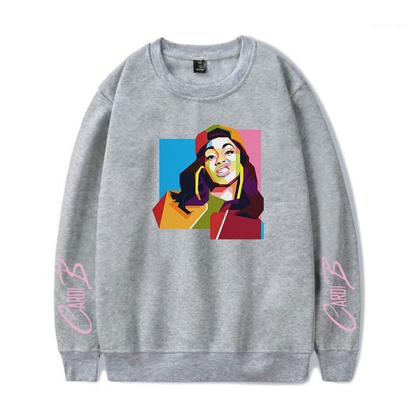 ladies colorful long sleeve o neck womens hoodies fashion cardi b digital print sweatshirts, Black
ladies colorful long sleeve o neck womens hoodies fashion cardi b digital print sweatshirts, Black