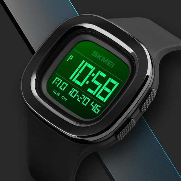 fashion sports digital watch skmei brand square led mens watches chrono alarm waterproof clock wristwatches relogio masculino, Slivery;brown
fashion sports digital watch skmei brand square led mens watches chrono alarm waterproof clock wristwatches relogio masculino, Slivery;brown