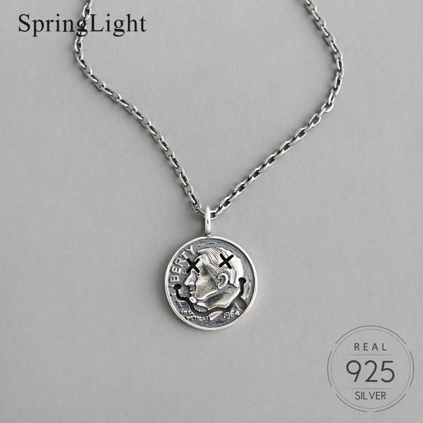 springlight vintage do the old portrait coin pendant necklace real 925 sterling silver personality handmade design fine jewelry
springlight vintage do the old portrait coin pendant necklace real 925 sterling silver personality handmade design fine jewelry