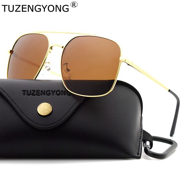 tuzengyong brand sunglasses men polarized driving sun glasses new fashion travel women glasses uv400 goggles, White;black
tuzengyong brand sunglasses men polarized driving sun glasses new fashion travel women glasses uv400 goggles, White;black