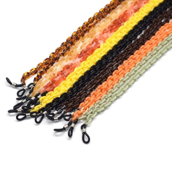 2020 chic multi-color resin eyeglasses chain acrylic acetate leopard chain summer retro non-slip eyeglasses accessories, Silver
2020 chic multi-color resin eyeglasses chain acrylic acetate leopard chain summer retro non-slip eyeglasses accessories, Silver