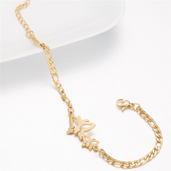 golden stainless steel animal bracelets for women everyday exquisite jewellery butterfly charm bracelet femme wedding gift, Golden;silver
golden stainless steel animal bracelets for women everyday exquisite jewellery butterfly charm bracelet femme wedding gift, Golden;silver