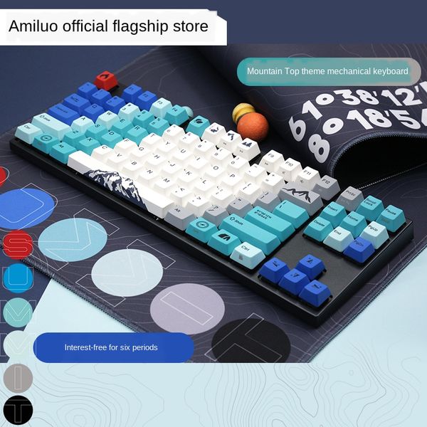 keyboards varmilo mountain mechanical keyboard, 87/108 keys, office gaming games, cherry red axis
keyboards varmilo mountain mechanical keyboard, 87/108 keys, office gaming games, cherry red axis