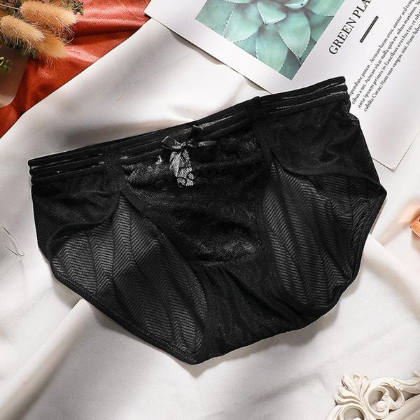 summer new style lace briefs transparent temptation low waist thong t pants, Black;pink
summer new style lace briefs transparent temptation low waist thong t pants, Black;pink