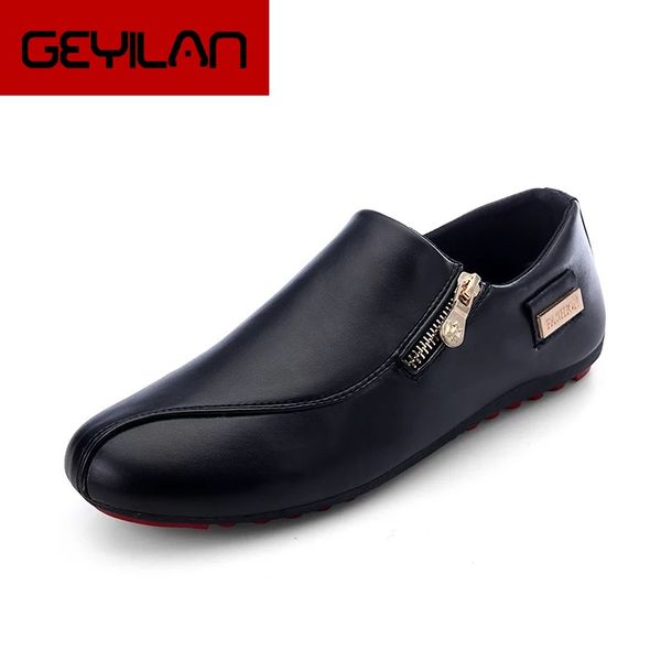 men red bottom shoes casual fisherman man flat with soft skin sneakers british style commercial affairs drive shoes, Black
men red bottom shoes casual fisherman man flat with soft skin sneakers british style commercial affairs drive shoes, Black