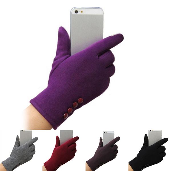 warm gloves winter 4 buttons touch screen gloves sporting mittens cashmere femme for womens girls, Blue;gray
warm gloves winter 4 buttons touch screen gloves sporting mittens cashmere femme for womens girls, Blue;gray